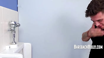 Preview 1 of Sex Xxx Check Profiles - Wanking In A Bathroom Stall,  Caught By His Crush &amp_ Fucked