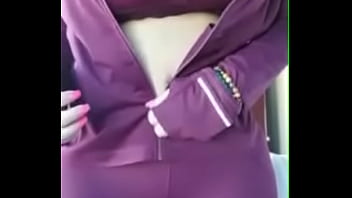 Preview 1 of Cum Inside Pussy Of Step Mother - Pawg in purple spandex
