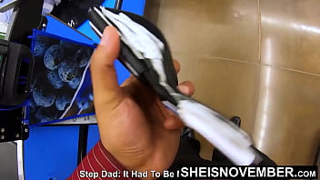 Preview 1 of Old Man Six Video - HD You Get What You Deserve Bitch!!! Vaginal Rough Love Parental Discipline By Step Dad,  Cute Step Daughter Sheisnovember Tiny Shaved Pussy Dominated Psycho Step Dad Fuck Machine,  Hurt Her Ebony Taboo Step Family Fauxcest By Msnovember