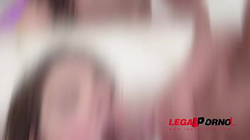 Preview 4 of Ggw Anal Bukkake - Sara Bell 4on1 fuck session with huge gapes &amp_ cum swallow SZ2378
