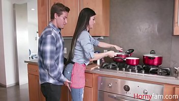 Preview 2 of Horny Basketball - Stepson Borrows Stepdad&#039_s Wife For A Fuck- stepMOM stepSON- Melissa Lynn