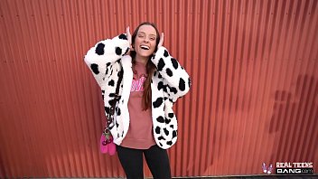 Preview 1 of Desi Xxx Videoin - Real Teens - Texan Cutie Lily Glee Fucked During Porn Casting