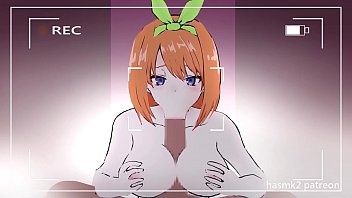 Preview 3 of Super Big Two In One - 給四葉乳交最後射進她的嘴裡喔