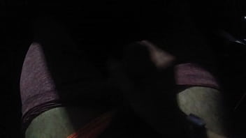 Preview 2 of Nudist Cute - Jerking it in parking lot