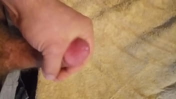 Preview 1 of Dirty Stocking Classic - My cumming video (just the ending)