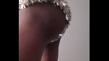 Preview 1 of Spy Naked Shower - My late Christmas present