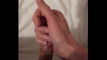Preview 4 of Blonde Latina Deepthroats - Twink Solo Oiled Hard Cock