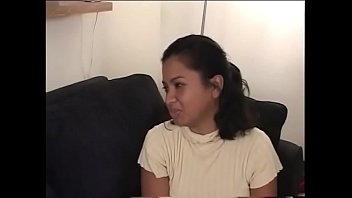 Preview 1 of Young Mom Pantyless - Black smoker gets road head from nasty babe Nalia with slant eyes
