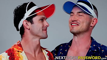 Preview 4 of Bangla Sexxy Bido - Muscular Hunks Derek Kage and Devin Franco displayed their mouthwatering abs in a photoshoot