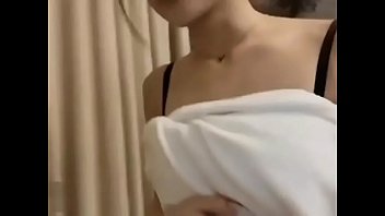 Preview 1 of Sister Sleeping Flash - Cute little lover having sex in hotel part 1/3
