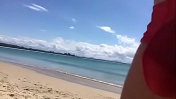 Preview 3 of Shemale Cum Girl Hd - red speedo bulge