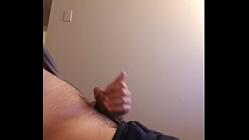Preview 4 of Morning Pussy Lick - Gay man jerks off to porn