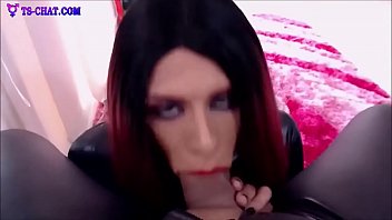 Preview 1 of Affair With Wifes Best Friend - INCREDIBLY HOT POV BLOWJOB from brunette tranny - ts-chat.com
