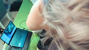 Preview 4 of Xxx Gives - Curvy Deeptroated Slut Takes It Well...