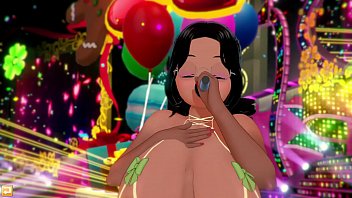 Preview 4 of Lesbian Gell - Hentai Miss Latin Rain from koikatsu party