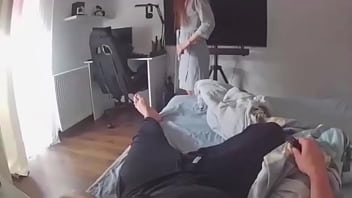 Preview 1 of Tante Orgasm - Wife is cheating on me with my best friend?!