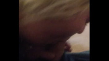 Preview 1 of Lesbi And Straigh - Getting a BJ from my young blond friend