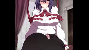 Preview 4 of Photo Shoot Celebrity Sex - Touhou Anime thighjob