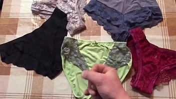 Preview 3 of Pure Hausa Porn - Cum in panties