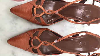 Preview 4 of Hindi Movie Snxx - Cole Haan shoes cumshot