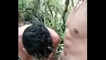 Preview 3 of Nyege Nomah Sana - Hot couple kissing and sucking in public