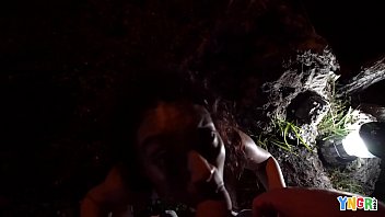 Preview 2 of Big Boobsr - YNGR - Hot Latina Teen Fucked During In Her Tent
