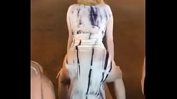 Preview 3 of Kiara Mia Step Skate Board - A big booty white girl shaking that ass