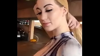 Preview 1 of Kiara Mia Step Skate Board - A big booty white girl shaking that ass