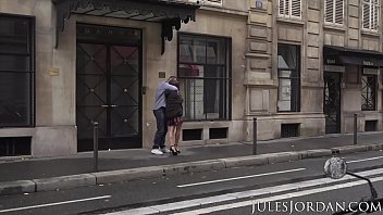 Preview 2 of Wowvids Porn - Jules Jordan - Malena Goes On The Paris Anal Tour