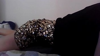 Preview 3 of Cojo A Mi Sobrina En El Cuarto - Crossdresser slut partying alone