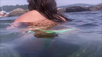 Preview 4 of School Boy Sex Brazzers - Exhibitionism on the crowded beach