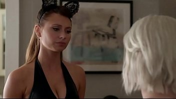 Preview 3 of Perempuan Rogol Perempuan - Spanking iZombie - Peyton Spanks Liv In A Catsuit
