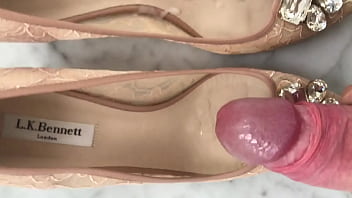 Preview 2 of Odiyasexvedio - L.K. Bennett shoes cumshot