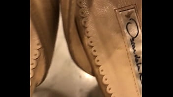 Preview 1 of Indian Heroine Ki Sexy Movie - Oscar de la Renta shoes cumshot