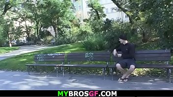 Preview 1 of Gdvdhf - Brothers gf spreads legs for cheating sex
