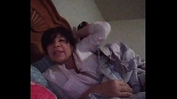 Preview 1 of Kiyooka Sumiko - In bed touching my body