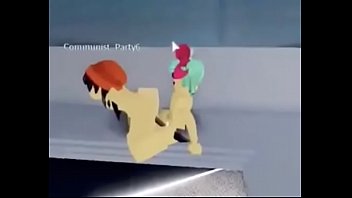 Preview 2 of Hijab Creampie - Hot ROBLOX Lesbian Porn