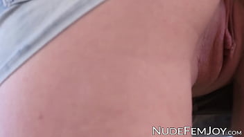 Preview 1 of Blackcocks - Naturally busty babe fingering her pussy really deep