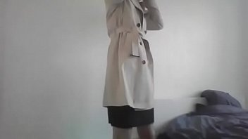 Preview 1 of Hugetits - French secretary is home after work