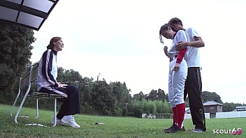 Preview 1 of Romance Mom Beeg Porn - Older Japanese Mature Couple seduce Skinny Teen to Outdoor FFM 3Some Sex in uncensored JAV