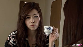 Preview 1 of Porno Xxxxl - Japanese Lesbian Office Girl need a Cock and seduce her Co-Worker to uncensored JAV Fuck