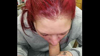 Preview 1 of Brandy Nicole - Redhead Sucks Dick