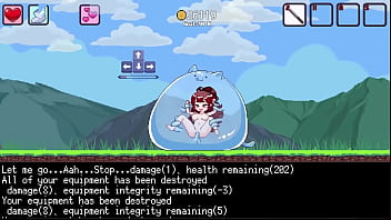 Preview 2 of Aur Dur Sex - Hentai game. Cute brunette girl having fun having sex with different enemies.