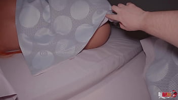 Preview 2 of Nina De 12 Desnuda - One Bed for Two: The Forbidden Desire of Stepson Fuck Stepmom