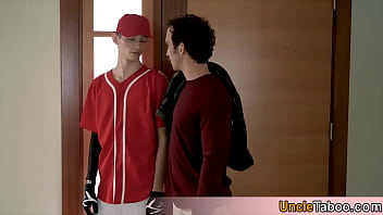 Preview 1 of Trash Porn Video - He cant resist his stepdads mustache its just too sexy to resist