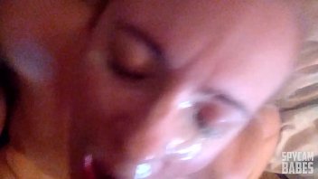 Preview 3 of Jessica Ruby - SPYCAM - Masive cum in the face to this teen