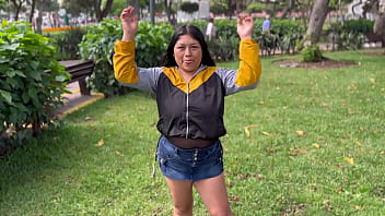 Preview 2 of When Orgasms - Linda chata peruana le invit&eacute_ a follar a mi casa