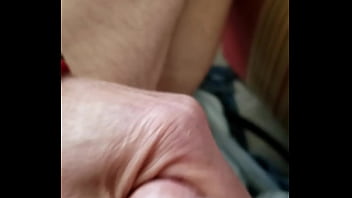 Preview 4 of Wife Threesome School Uniform - Jerking my cock
