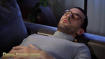 Preview 1 of Wiv Es - Dane Jones Petite French blonde Angel Emily gives a big dick blowjob