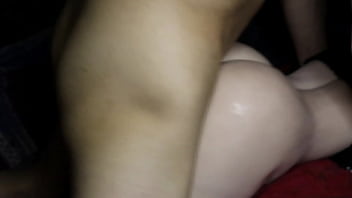 Preview 4 of Lesbian Small Tits - She loves it when I fuck her from behind and slap her tight ass!!!